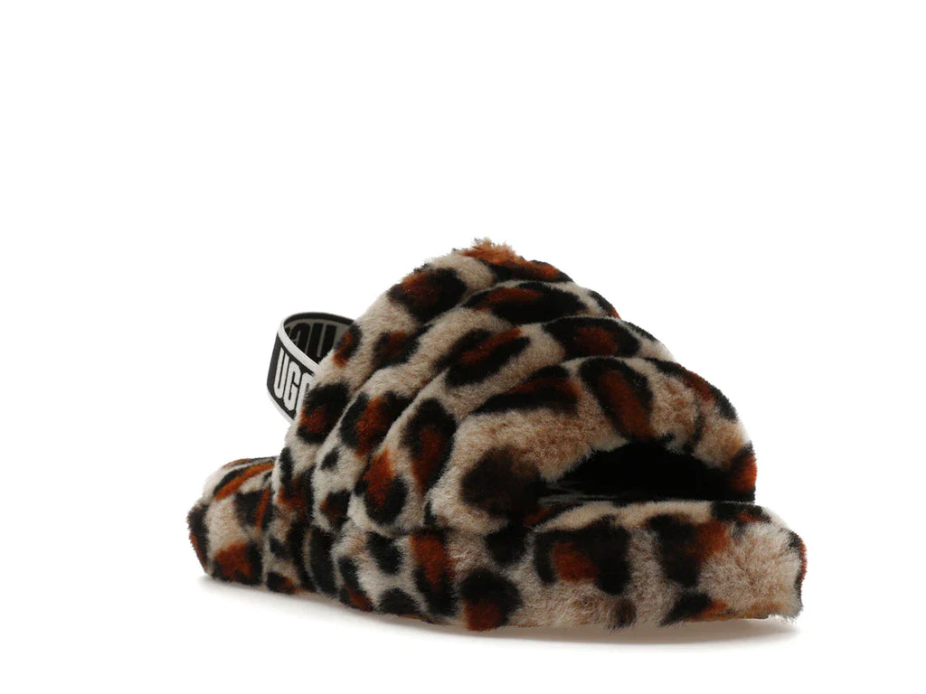 UGG Fluff Yeah Slide Leopard Amphora (Kinder)