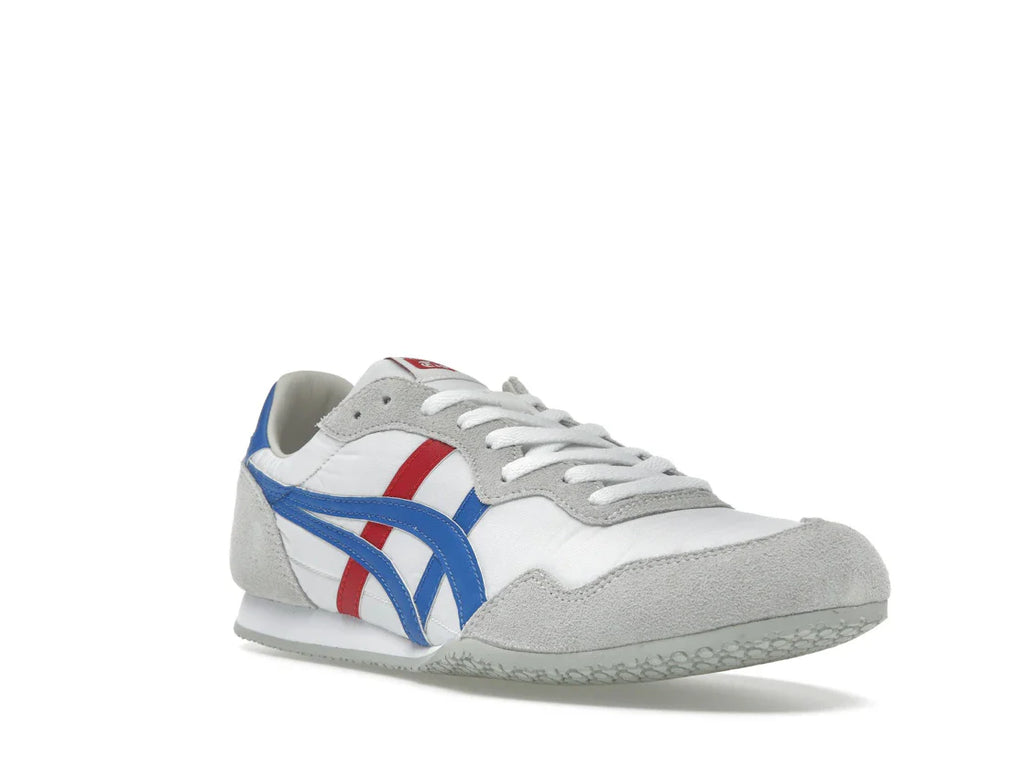 Onitsuka Tiger Serrano Weiß Directoire Blau Rot