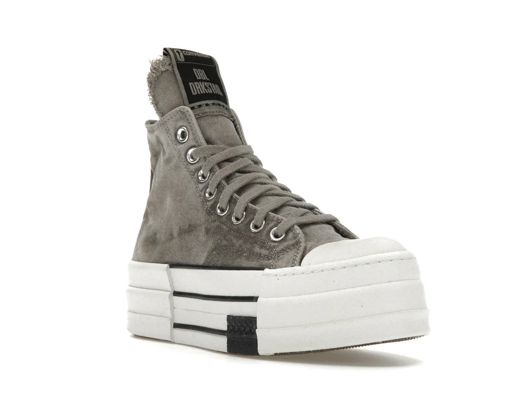 Converse DBL DRKSTAR Chuck Taylor All Star 70 Hi Rick Owens DRKSHDW Overdye Concrete