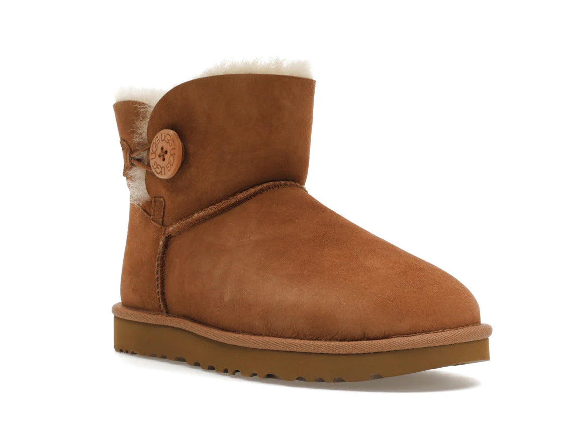 UGG Mini Bailey Button II Kastanie (Damen)