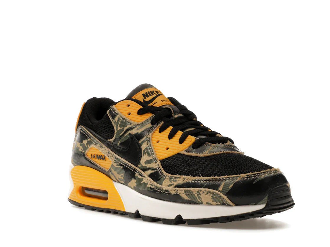 Nike Air Max 90 Premium Schwarz University Gold Camo