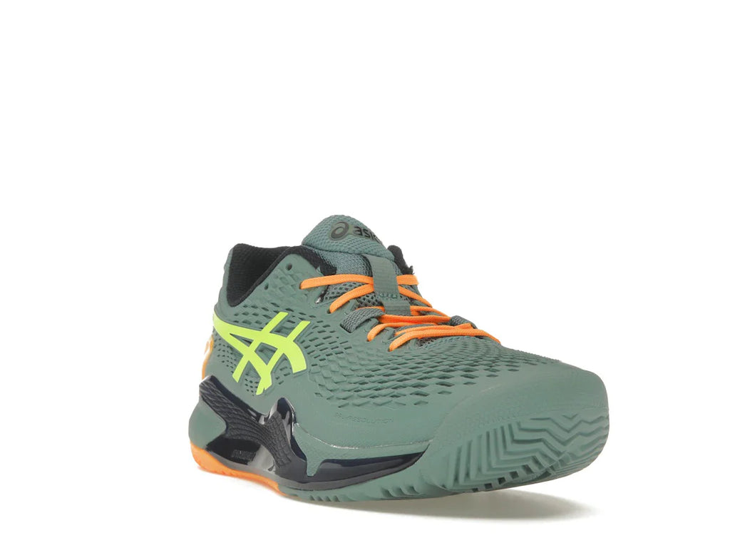 ASICS Gel-Resolution 9 Padel Celadon Sicherheitsgelb