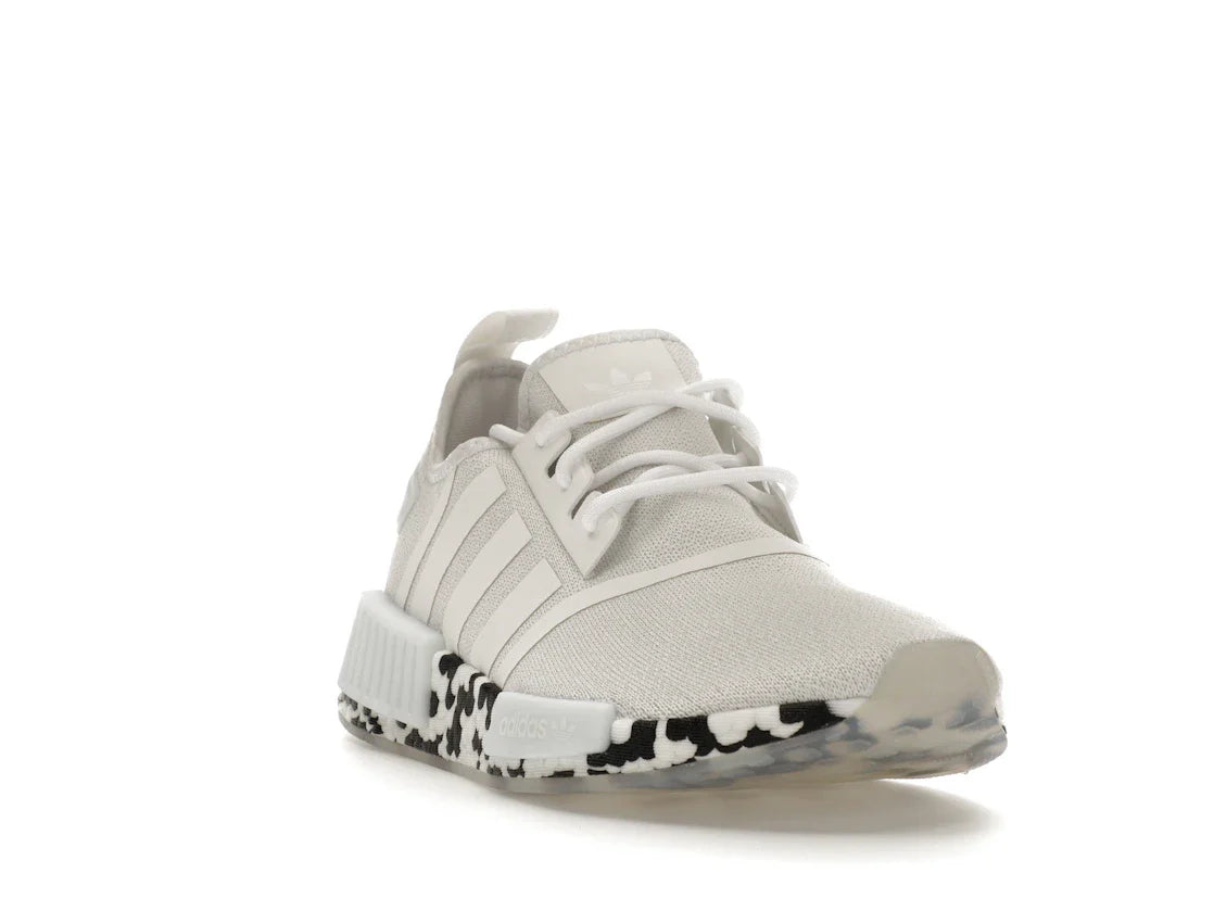adidas NMD R1 Weiß gesprenkelte Camouflage-Sohle