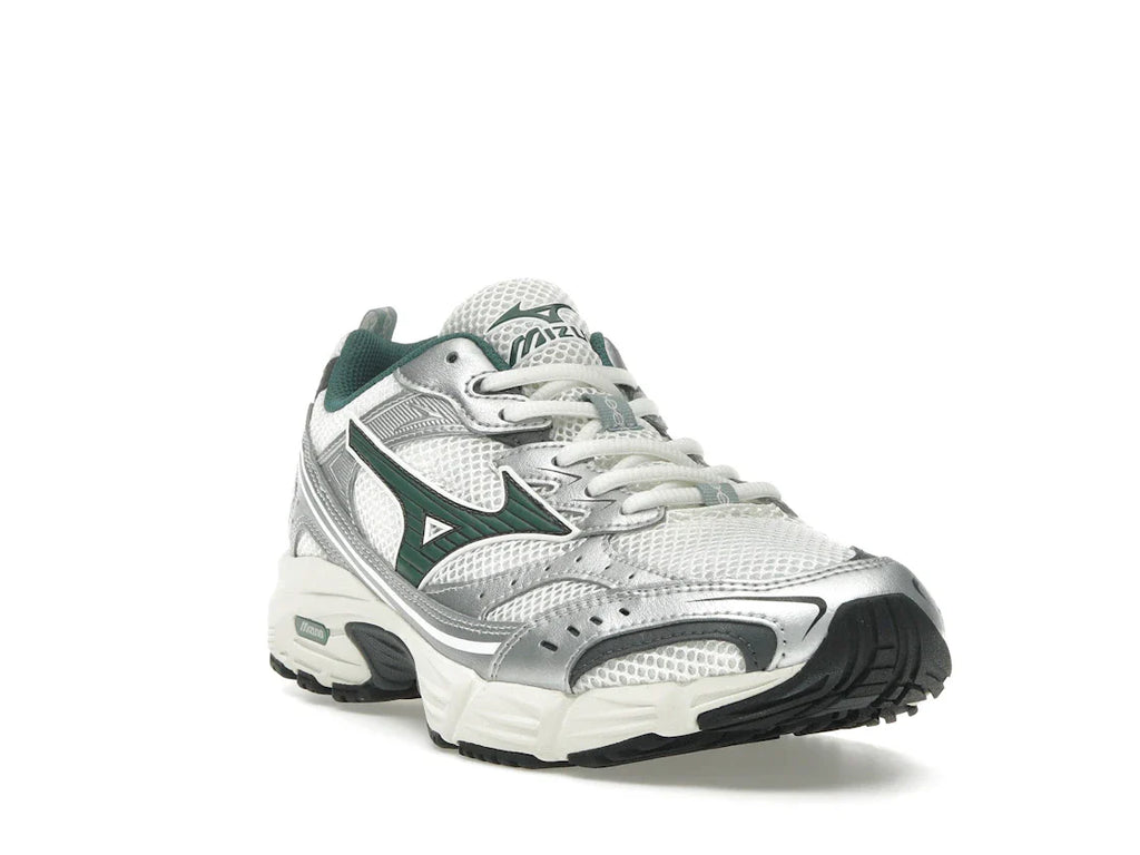 Mizuno MXR Schneeweiß Bistrogrün Silber