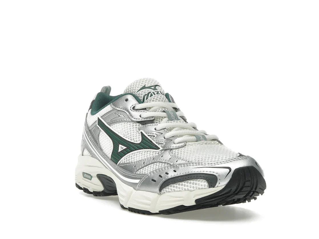 Mizuno MXR Schneeweiß Bistrogrün Silber
