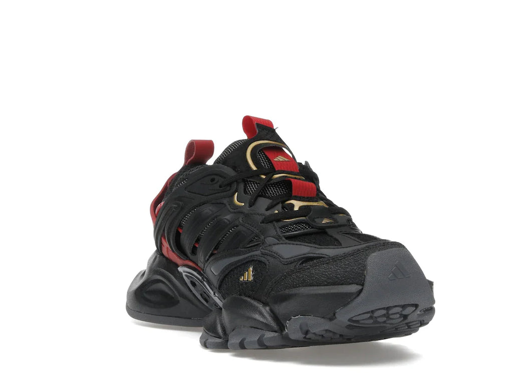 adidas XLG Runner Deluxe Schwarz Gold Metallic Rot