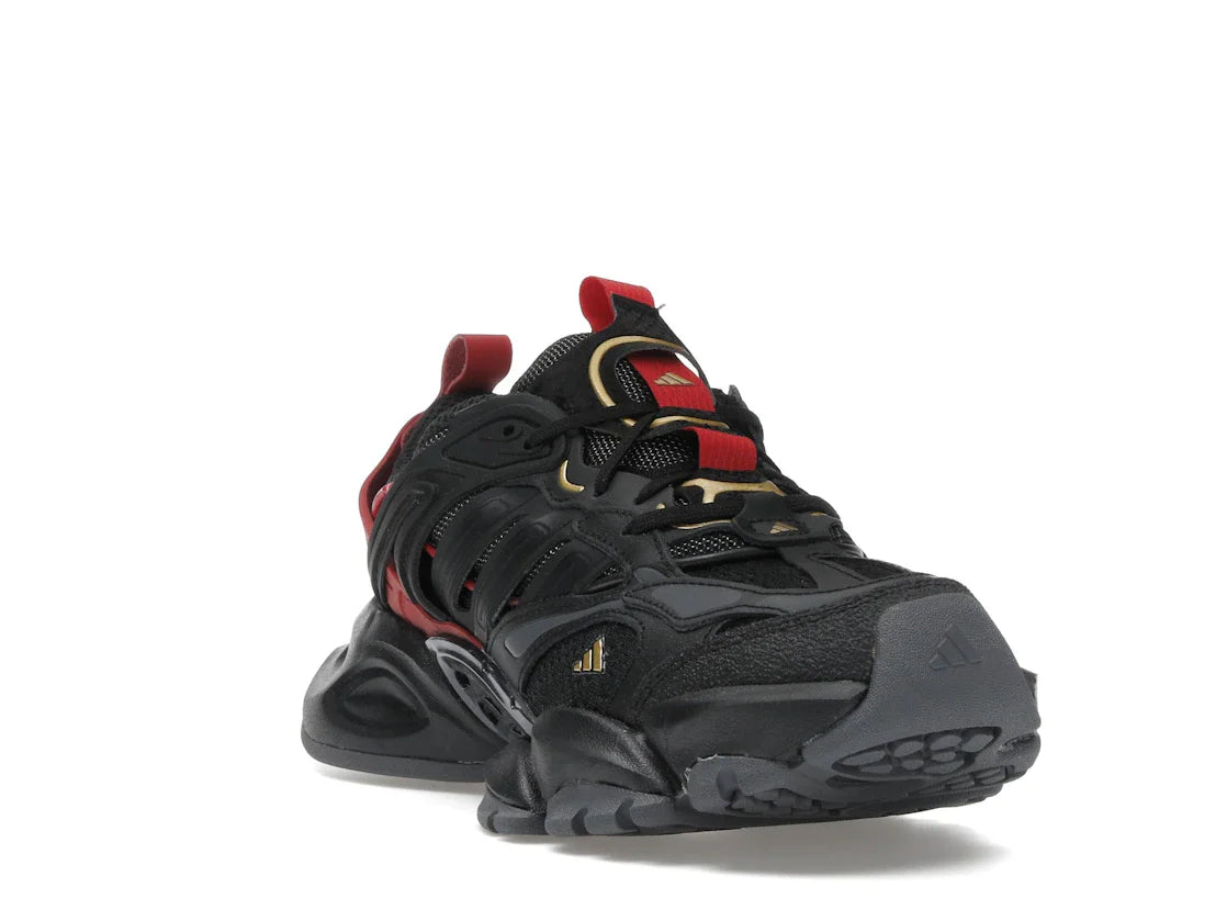 adidas XLG Runner Deluxe Schwarz Gold Metallic Rot