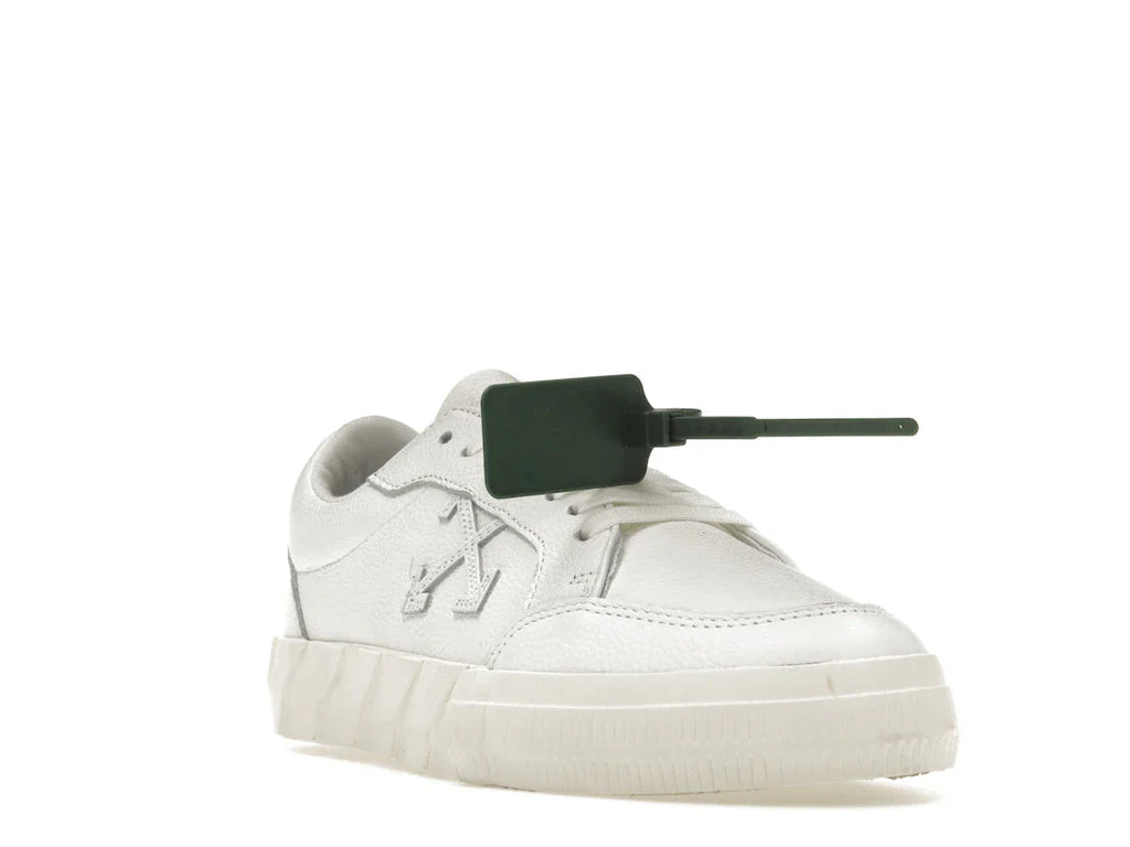 OFF-WHITE Vulc Low Leder Weiß SS22