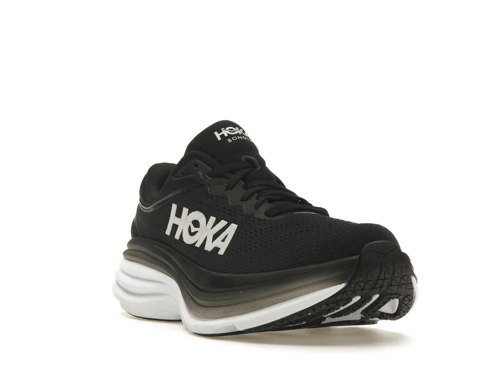 Hoka One One Bondi 8 Schwarz Weiß (Damen)