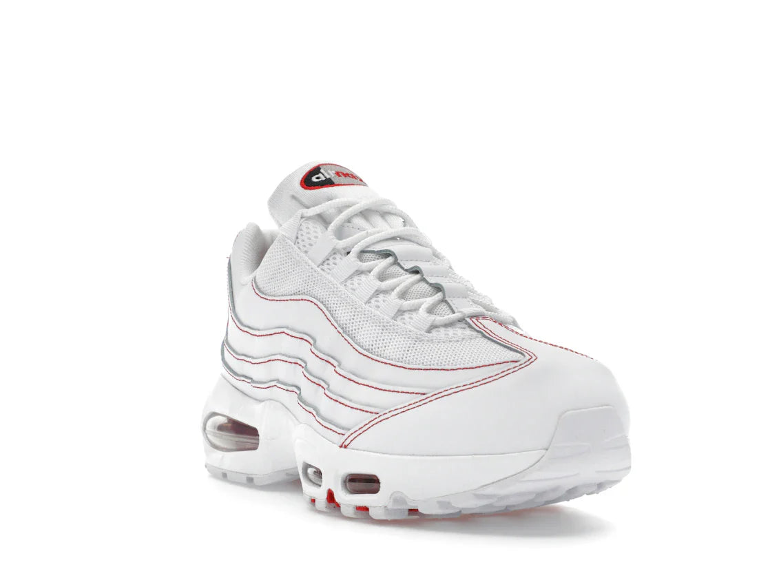 Nike Air Max 95 OG Big Bubble Weiß Universitätsrot