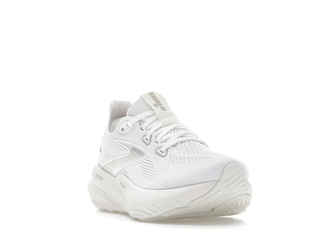 Brooks Glycerin 22 White White Grey (Damen)