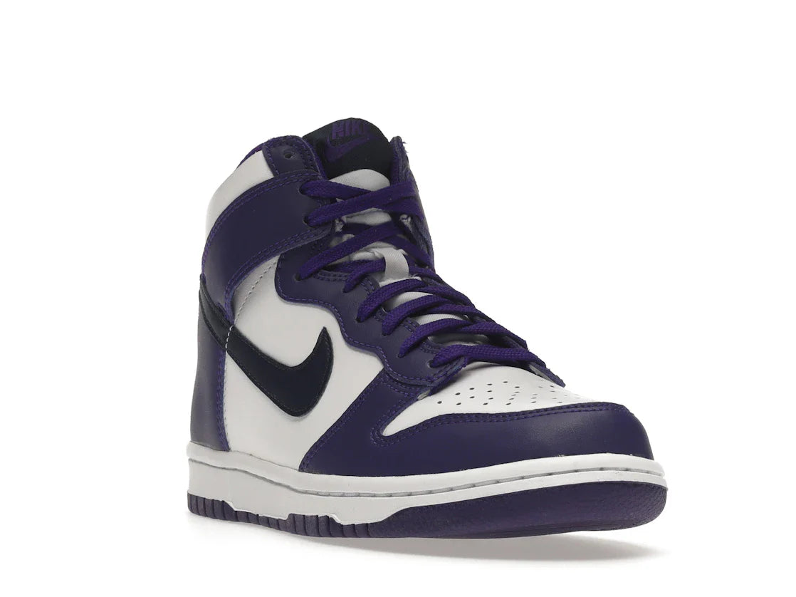 Nike Dunk High Electro Purple Midnight Navy (GS)
