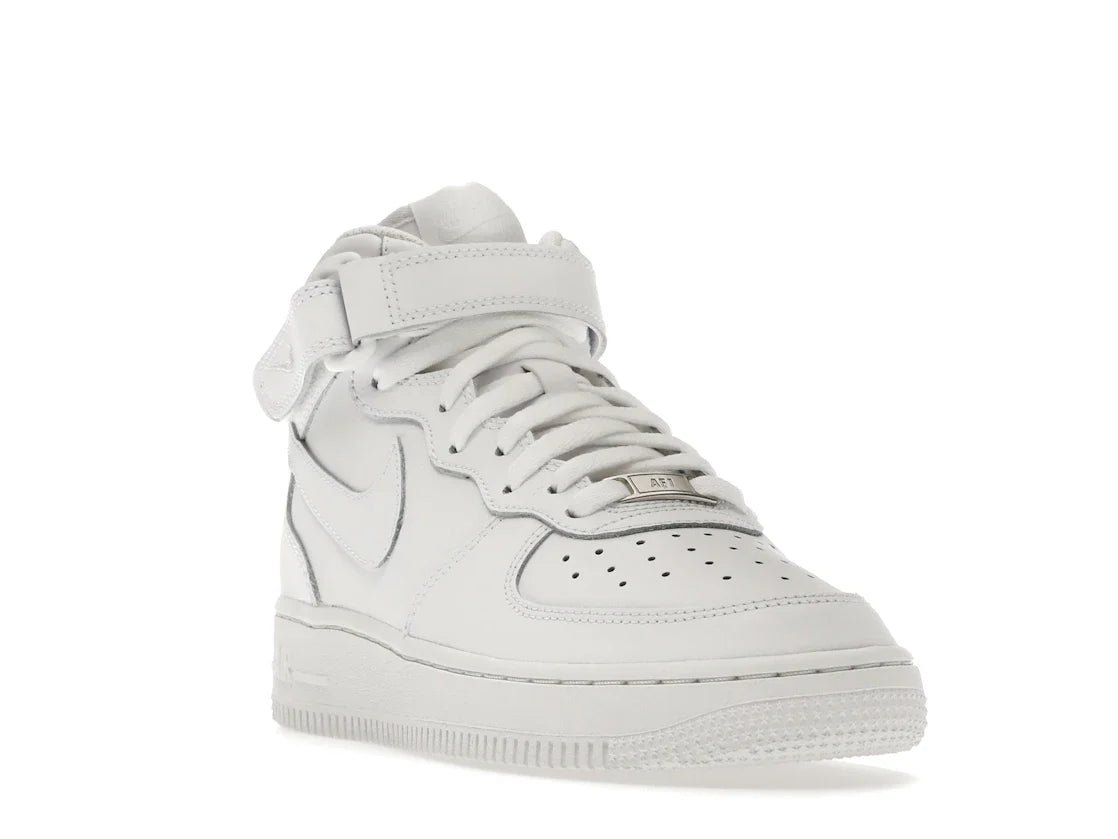 Nike Air Force 1 Mid LE Triple White (GS)