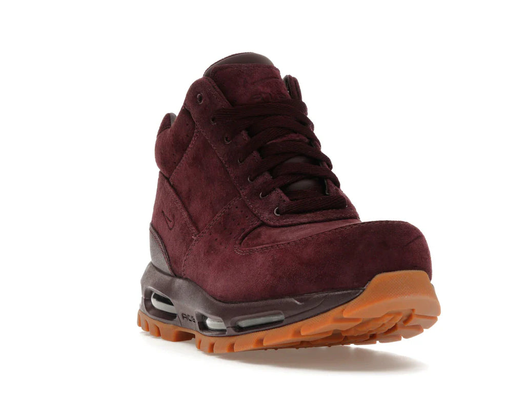 Nike Air Max Goadome Tiefburgunderfarbenes Wildleder