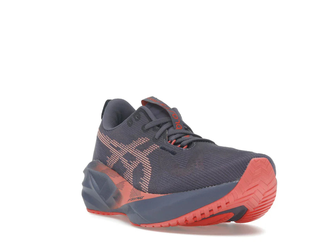 ASICS Novablast 5 Grauviolett Korallenriff
