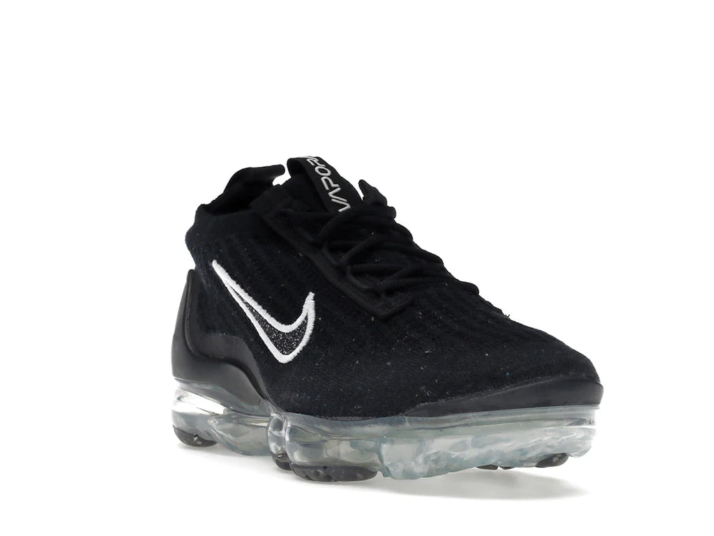 Nike Air VaporMax 2021 FK Schwarz Metallic Silber (Damen)