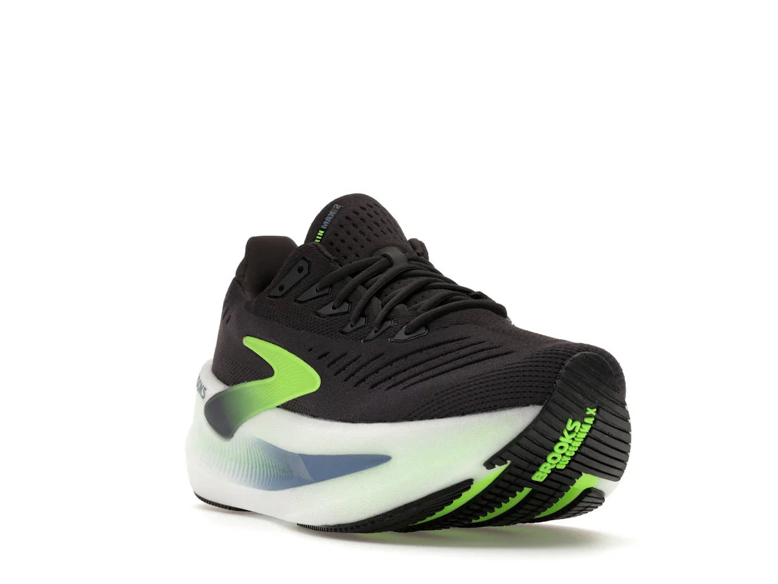 Brooks Glycerin Max 2 Phantom White Green Gecko