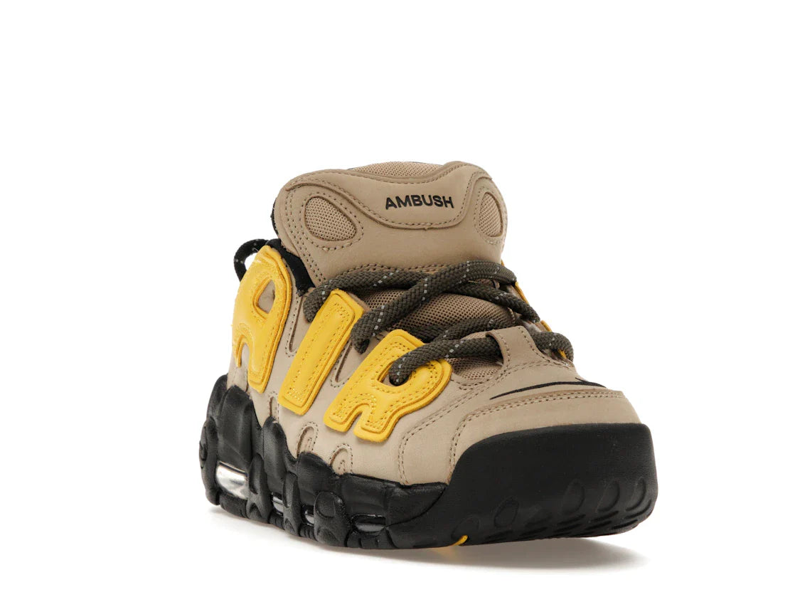 Nike Air More Uptempo Low AMBUSH Vivid Sulfur Limestone