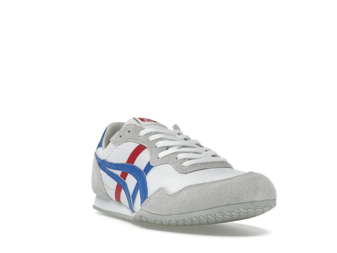 Onitsuka Tiger Serrano Weiß Directoire Blau Rot