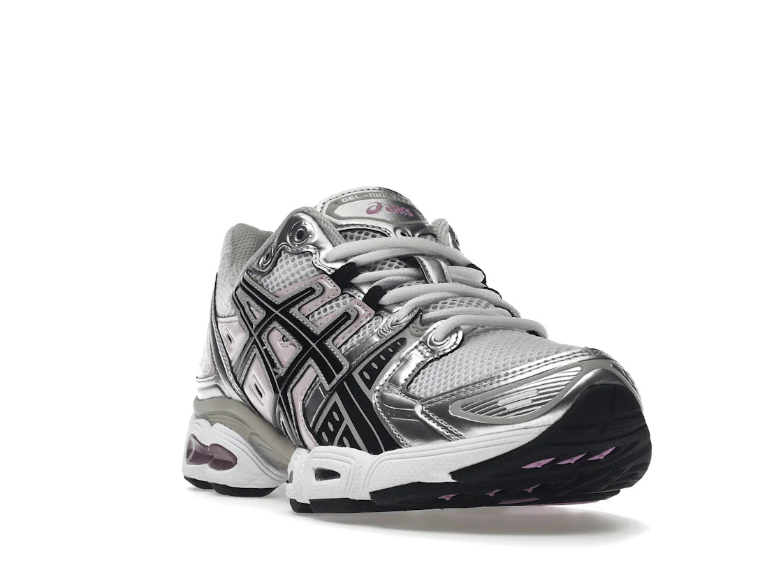 ASICS Gel-Nimbus 9 Weiß Schwarz Hellrosa (Damen)