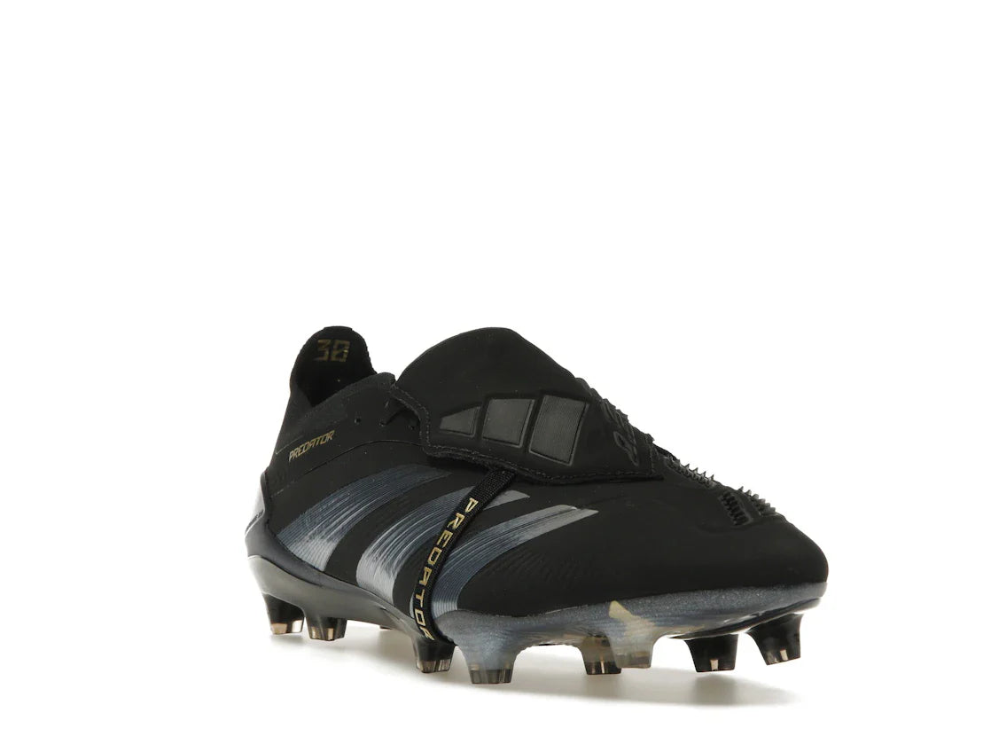 adidas Predator Elite Foldover Tongue FG Core Black Carbon Gold Metallic