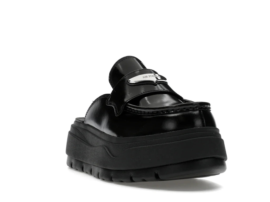 Jordan Mule Schwarz Metallic Silber (Damen)