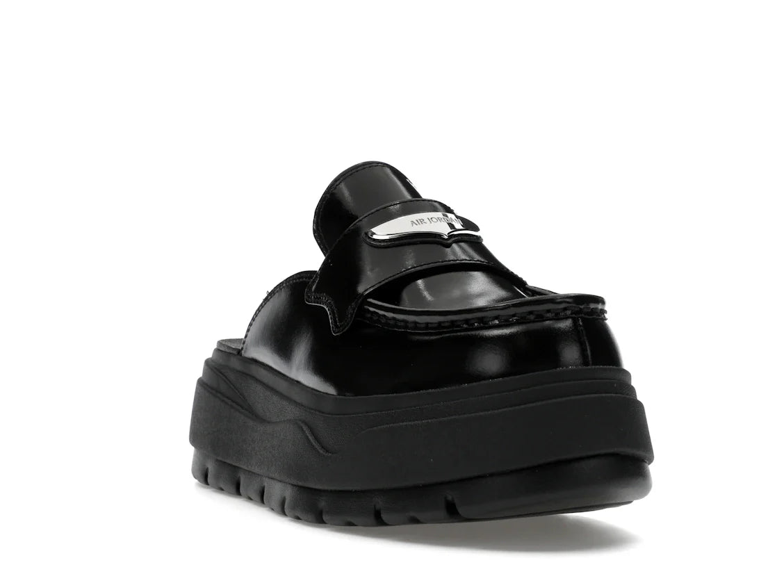 Jordan Mule Schwarz Metallic Silber (Damen)