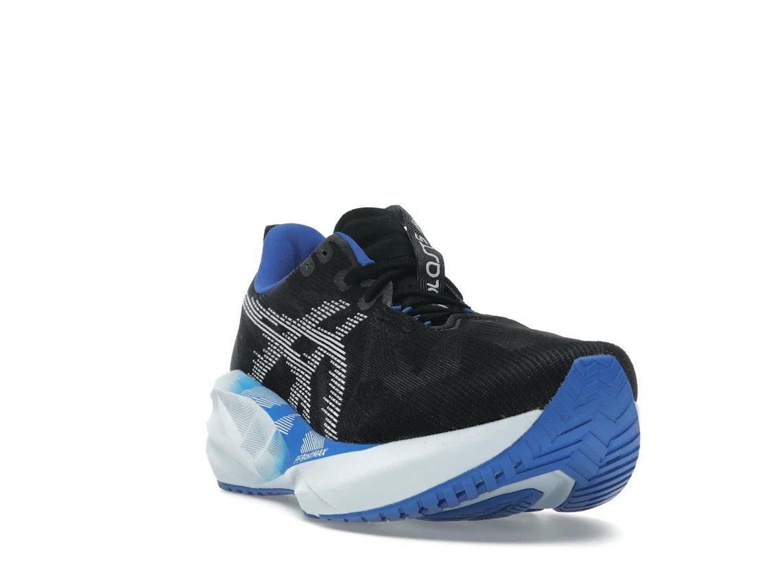 ASICS Novablast 5 Schwarz Weiß Blau