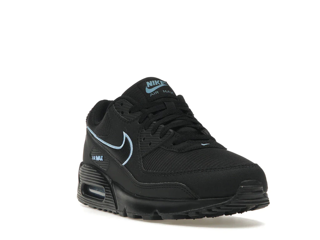 Nike Air Max 90 Schwarz Universitätsblau