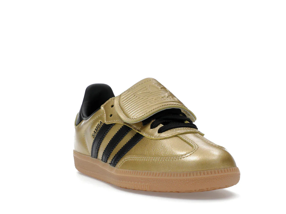 adidas Samba LT Gold Metallic Black Gum (Damen)