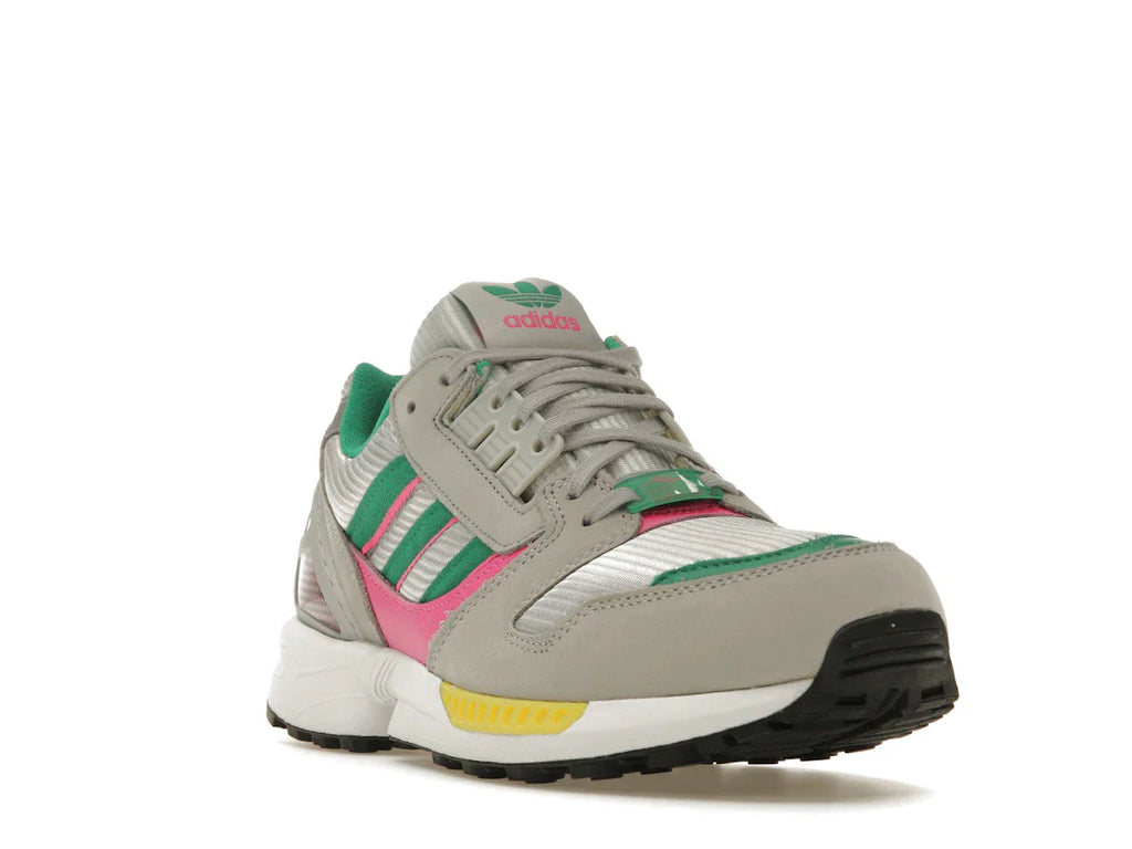 adidas ZX 8000 Grau Court Grün Screaming Pink
