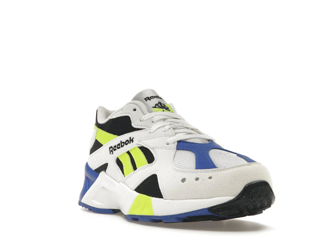 Reebok Aztrek Weiß Schwarz Kobaltgelb