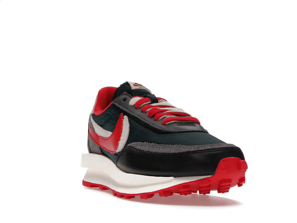 Nike LD Waffle sacai Undercover Midnight Spruce University Red