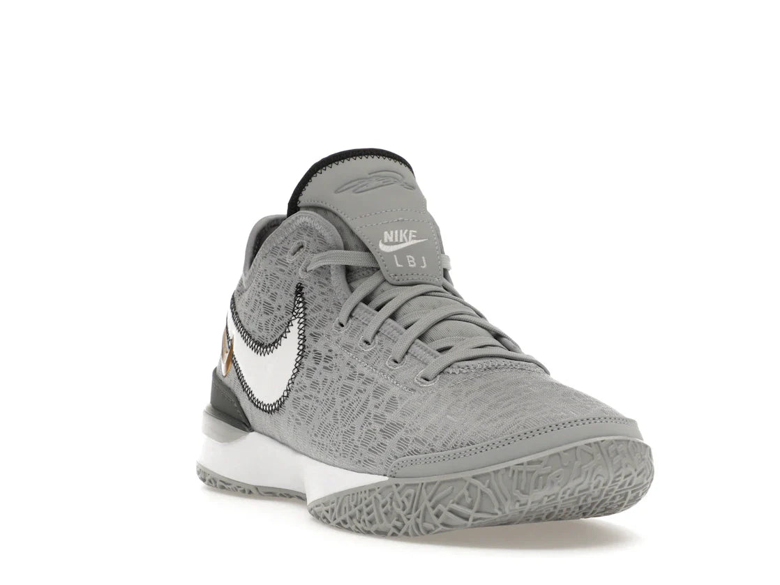 Nike Zoom LeBron NXXT Gen Wolf Gray Metallic Gold