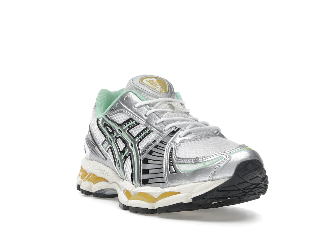 ASICS Gel-Kayano 12.1 Silber Grün Orange