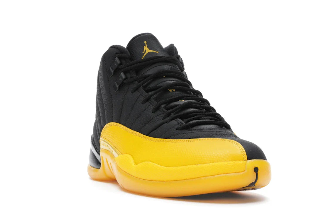 Jordan 12 Retro Schwarz Universitätsgold