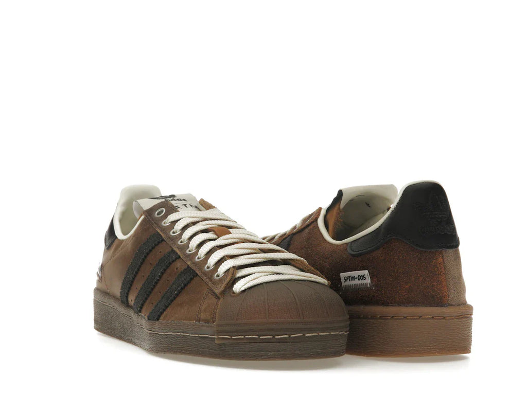 adidas Superstar Song für den Stummen Braun Schwarz
