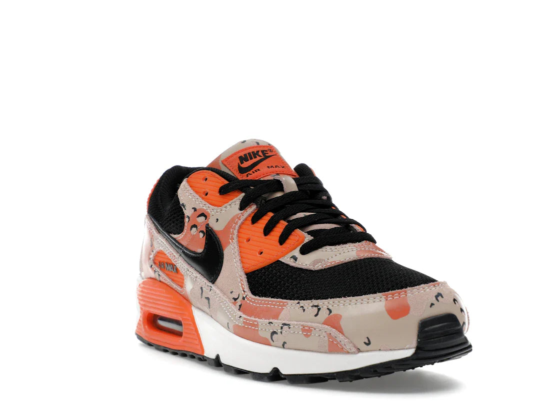 Nike Air Max 90 Premium Bio Beige Safety Orange Camo