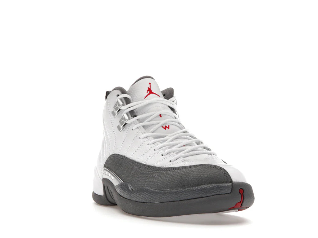 Jordan 12 Retro Weiß Dunkelgrau