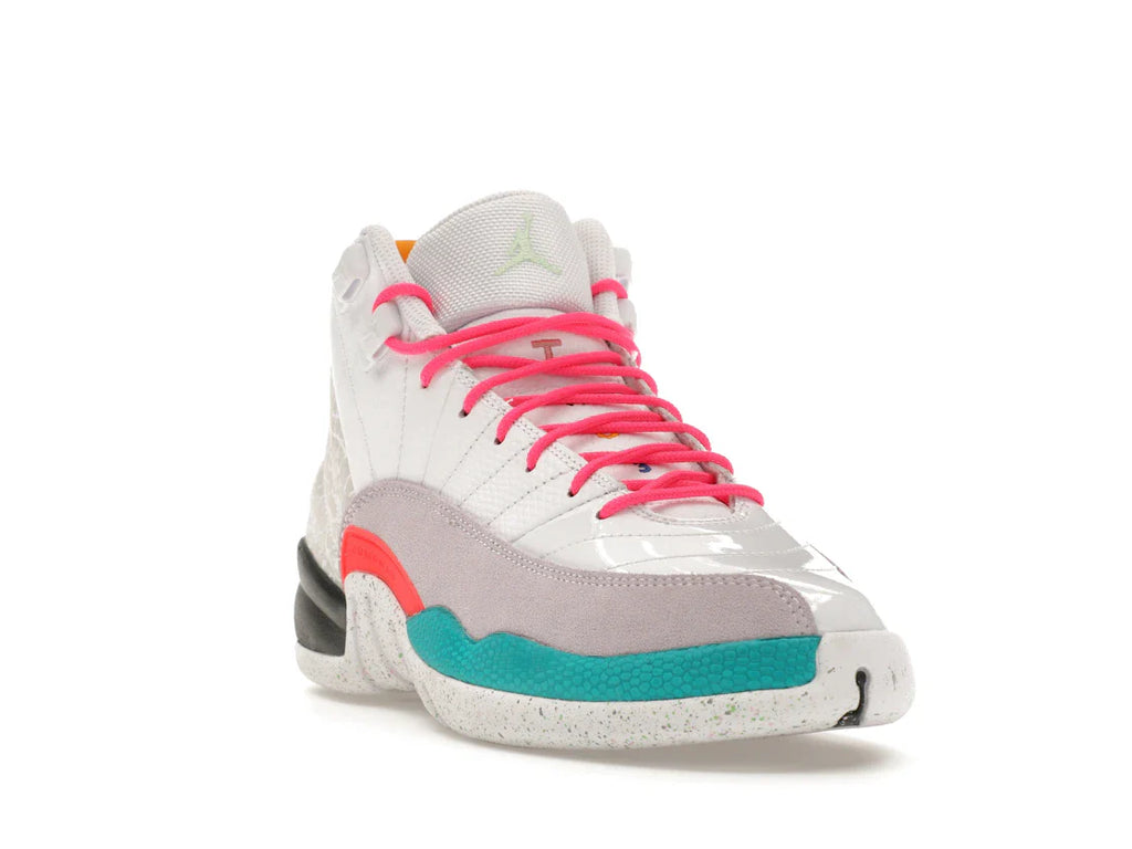 Jordan 12 Retro White Vapor Green (GS)