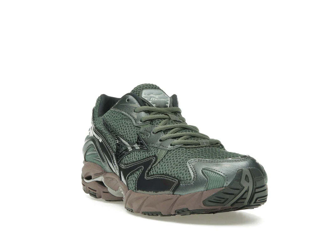 Mizuno Wave Rider 10 Agave Grün Schwarz