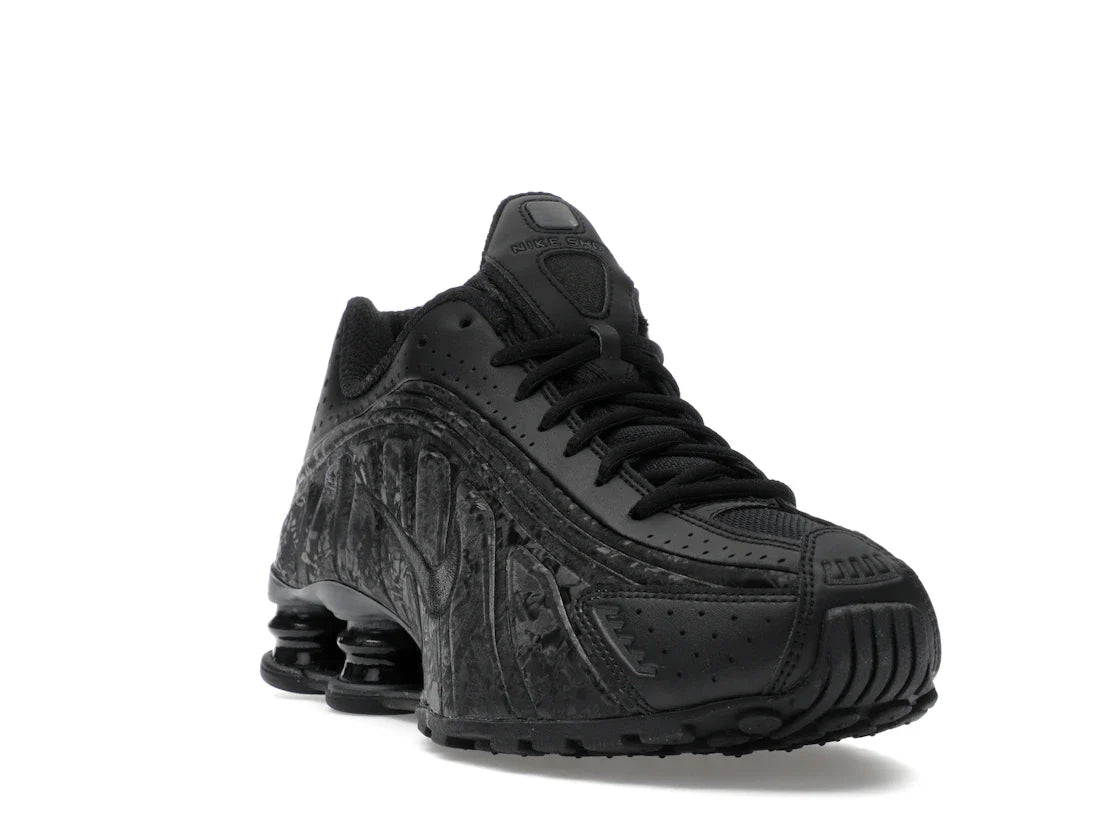 Nike Shox R4 Schwarz mit Blumenmuster (Damen)