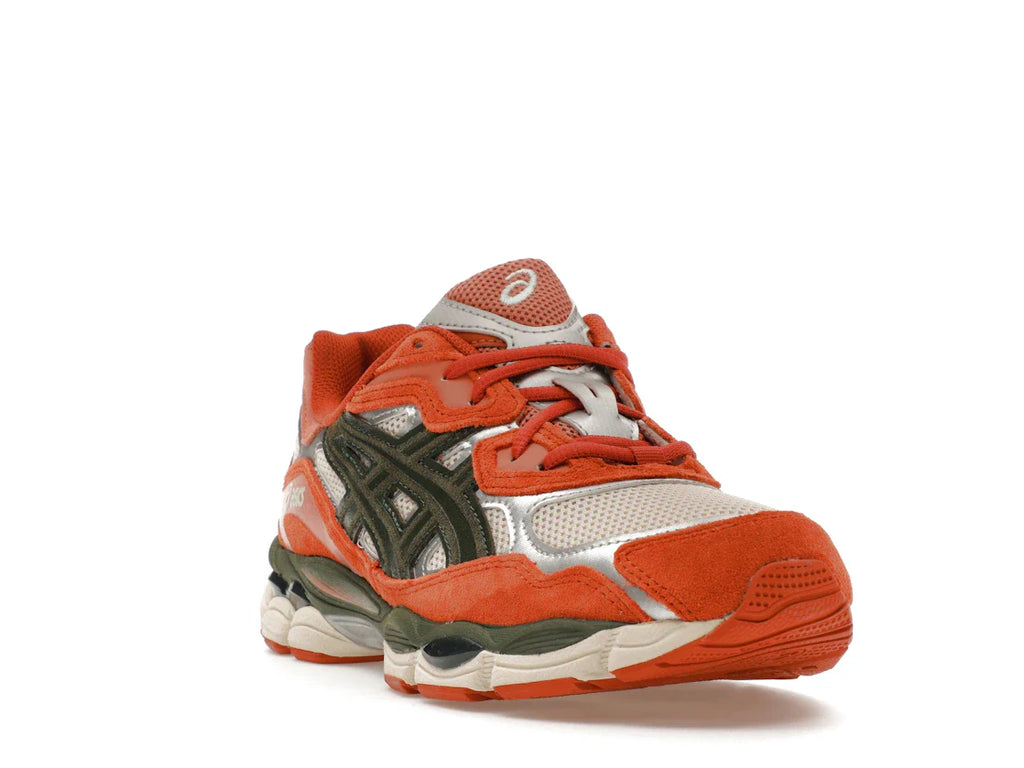 ASICS Gel-NYC Haferflockenwaldgrün Orange