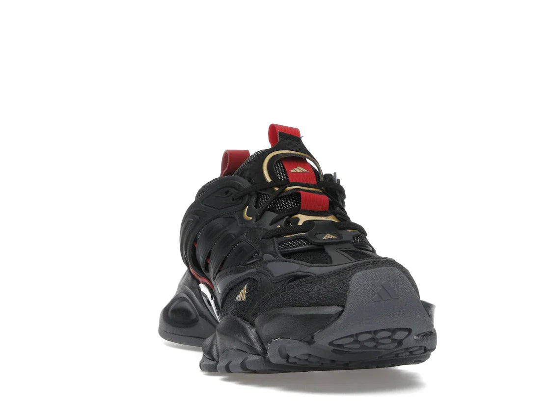adidas XLG Runner Deluxe Schwarz Gold Metallic Rot