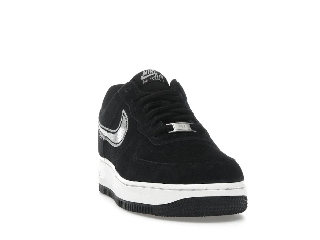 Nike Air Force 1 Low '07 LV8 Black Sail mit gesticktem Swoosh