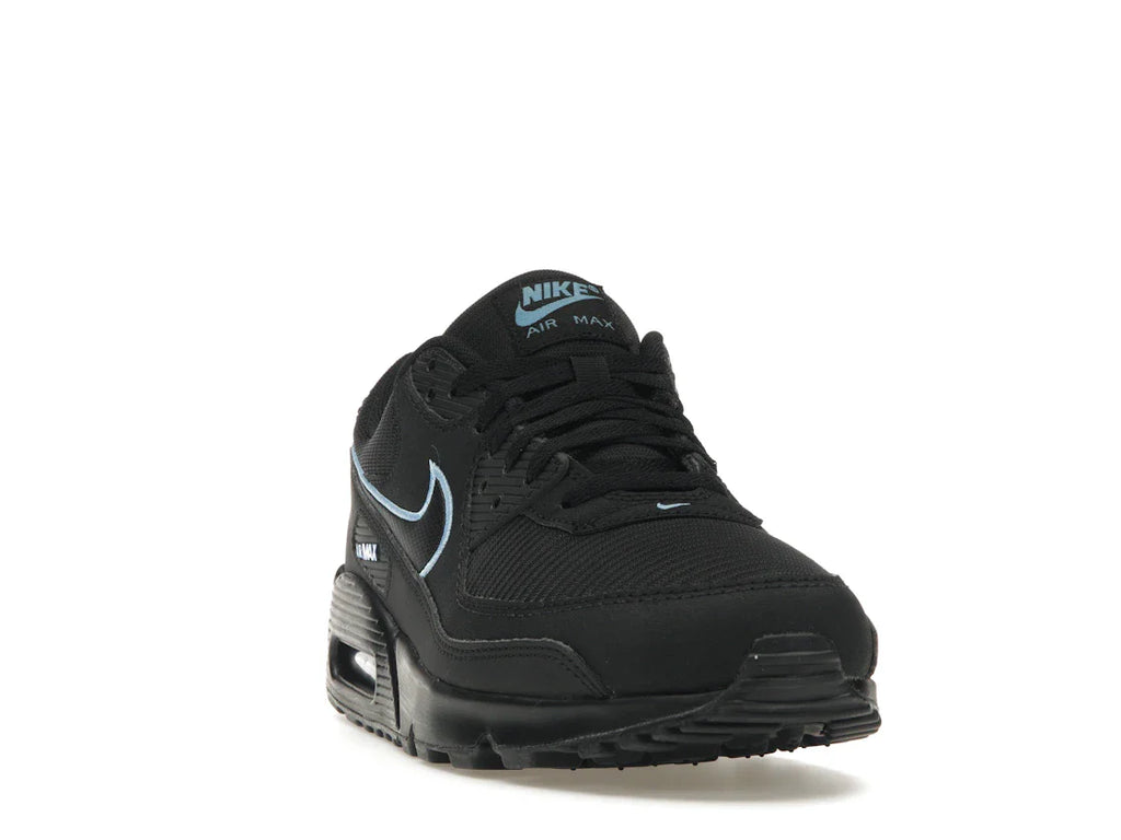 Nike Air Max 90 Schwarz Universitätsblau
