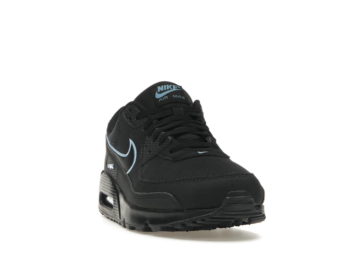 Nike Air Max 90 Schwarz Universitätsblau