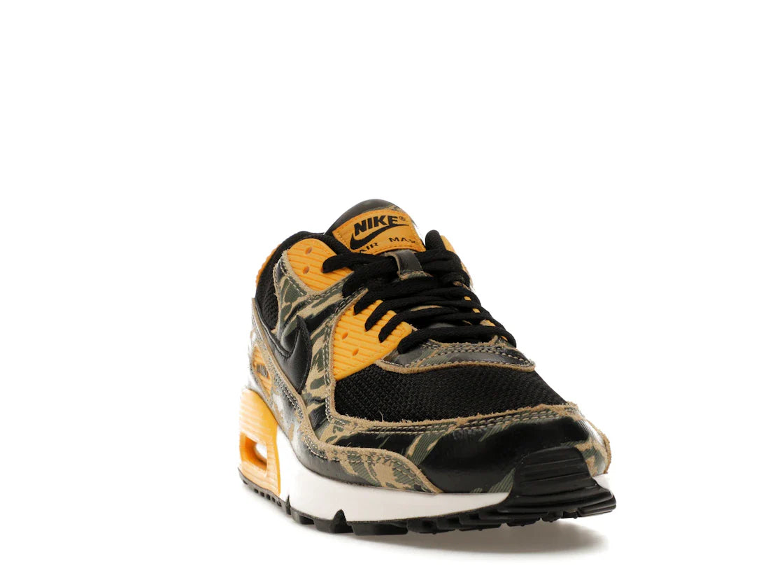Nike Air Max 90 Premium Schwarz University Gold Camo
