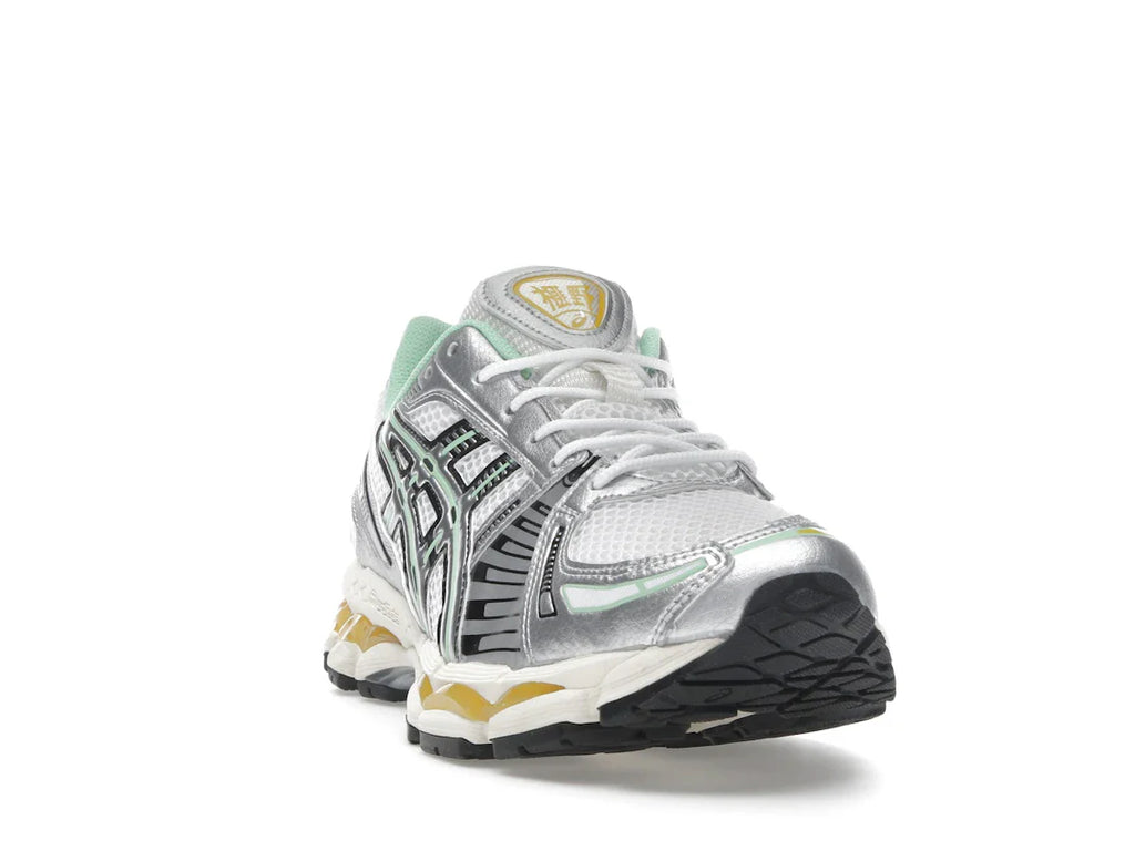 ASICS Gel-Kayano 12.1 Silber Grün Orange