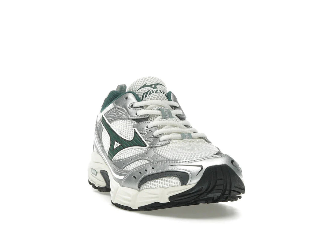 Mizuno MXR Schneeweiß Bistrogrün Silber